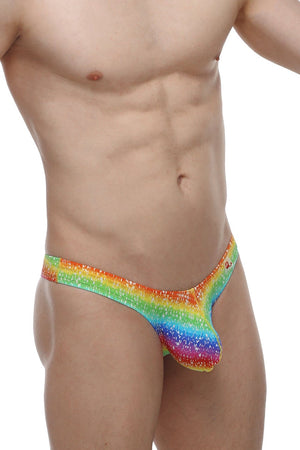 Bikini Capri Arc-en-ciel - PetitQ Underwear - Lingerie masculine sexy et sous-vêtements pour homme originaux