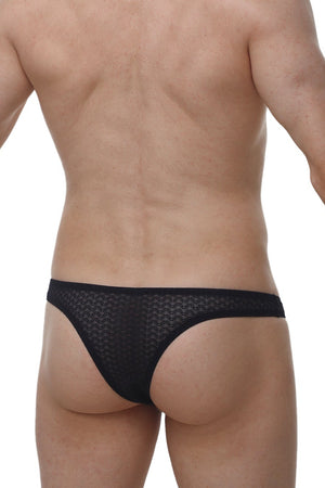 Bikini Capri Macra Noir - PetitQ Underwear - Lingerie masculine sexy et sous-vêtements pour homme originaux