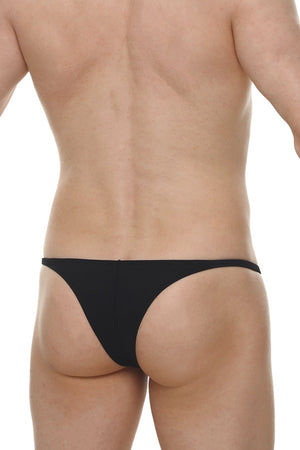 Bikini Plellis Noir - PetitQ Underwear - Lingerie masculine sexy et sous-vêtements pour homme originaux