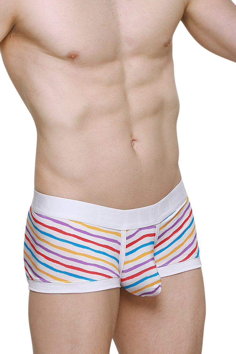 Boxer Chill Candy Stripes - PetitQ Underwear - Lingerie masculine sexy et sous-vêtements pour homme originaux