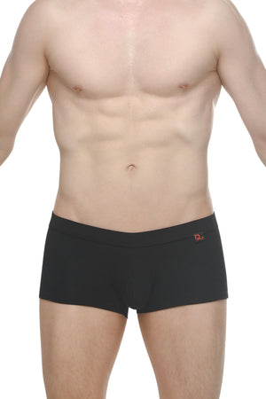 Boxer Colline Bambou Noir - PetitQ Underwear - Lingerie masculine sexy et sous-vêtements pour homme originaux