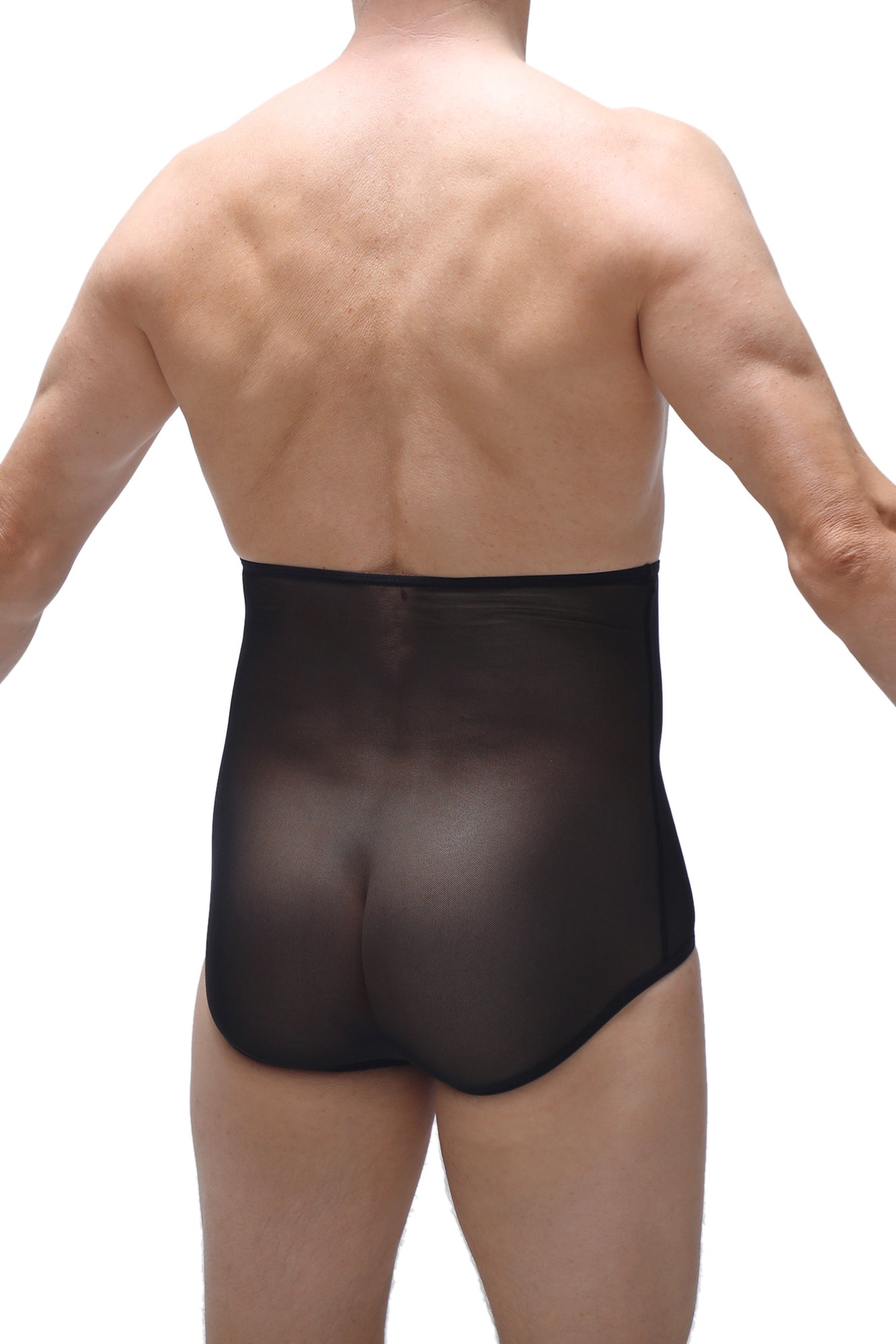 Black Net Sheath Briefs