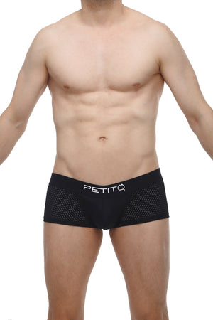 Boxer Oncieux Bee Black - PetitQ Underwear - Lingerie masculine sexy et sous-vêtements pour homme originaux