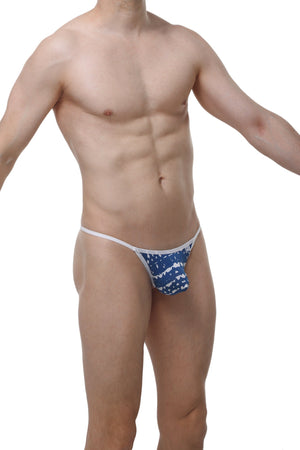 String Ficelle Herat New Denim - PetitQ Underwear - Lingerie masculine sexy et sous-vêtements pour homme originaux