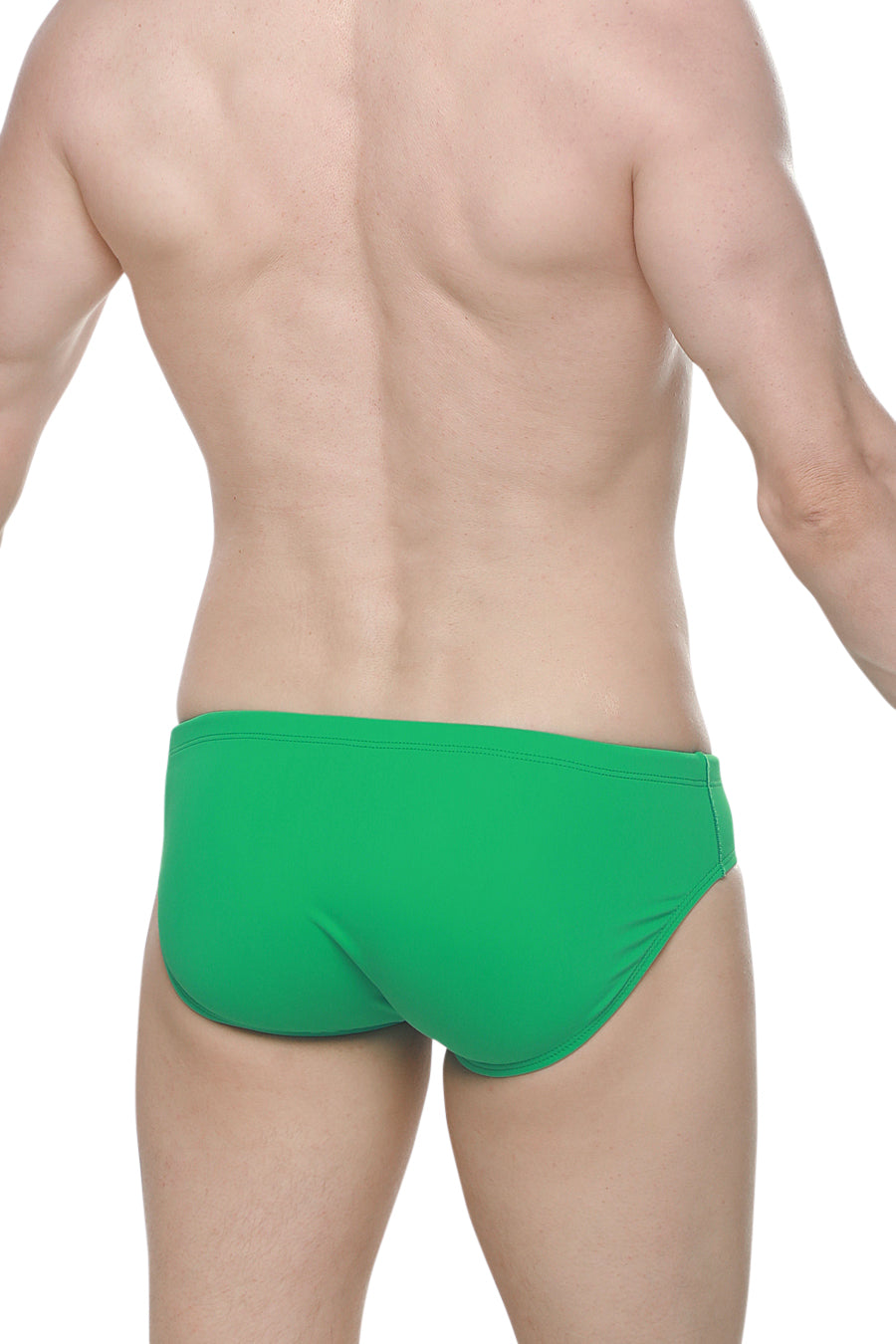 Slip de Bain Racou Vert - PetitQ Underwear - Lingerie masculine sexy et sous-vêtements pour homme originaux
