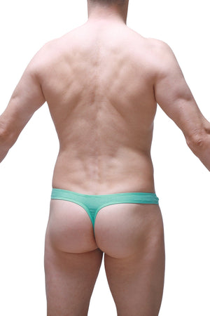 String Dome Bambou Vert - PetitQ Underwear - Lingerie masculine sexy et sous-vêtements pour homme originaux