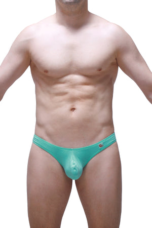 String Dome Bambou Vert - PetitQ Underwear - Lingerie masculine sexy et sous-vêtements pour homme originaux