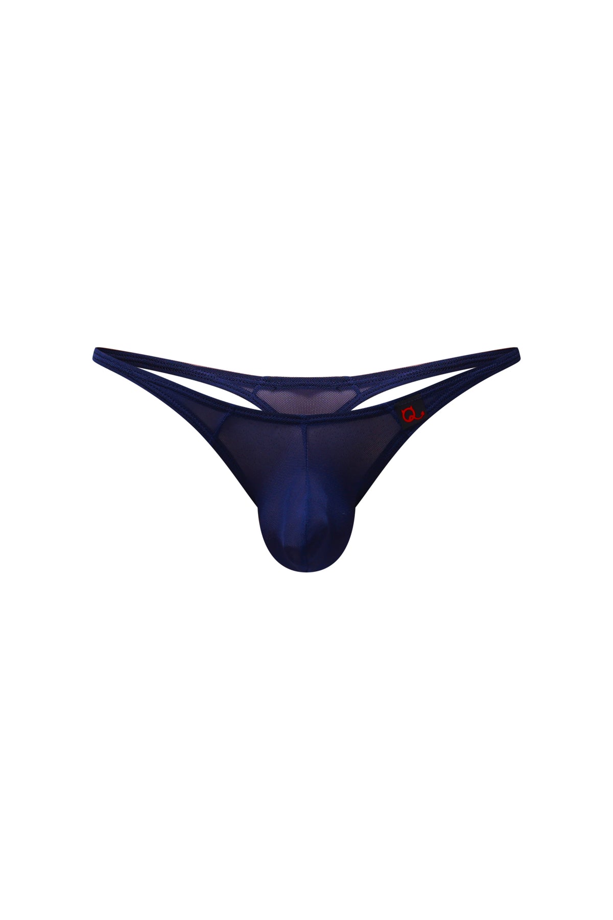 String Plellis Net Bleu - PetitQ Underwear - Lingerie masculine sexy et sous-vêtements pour homme originaux