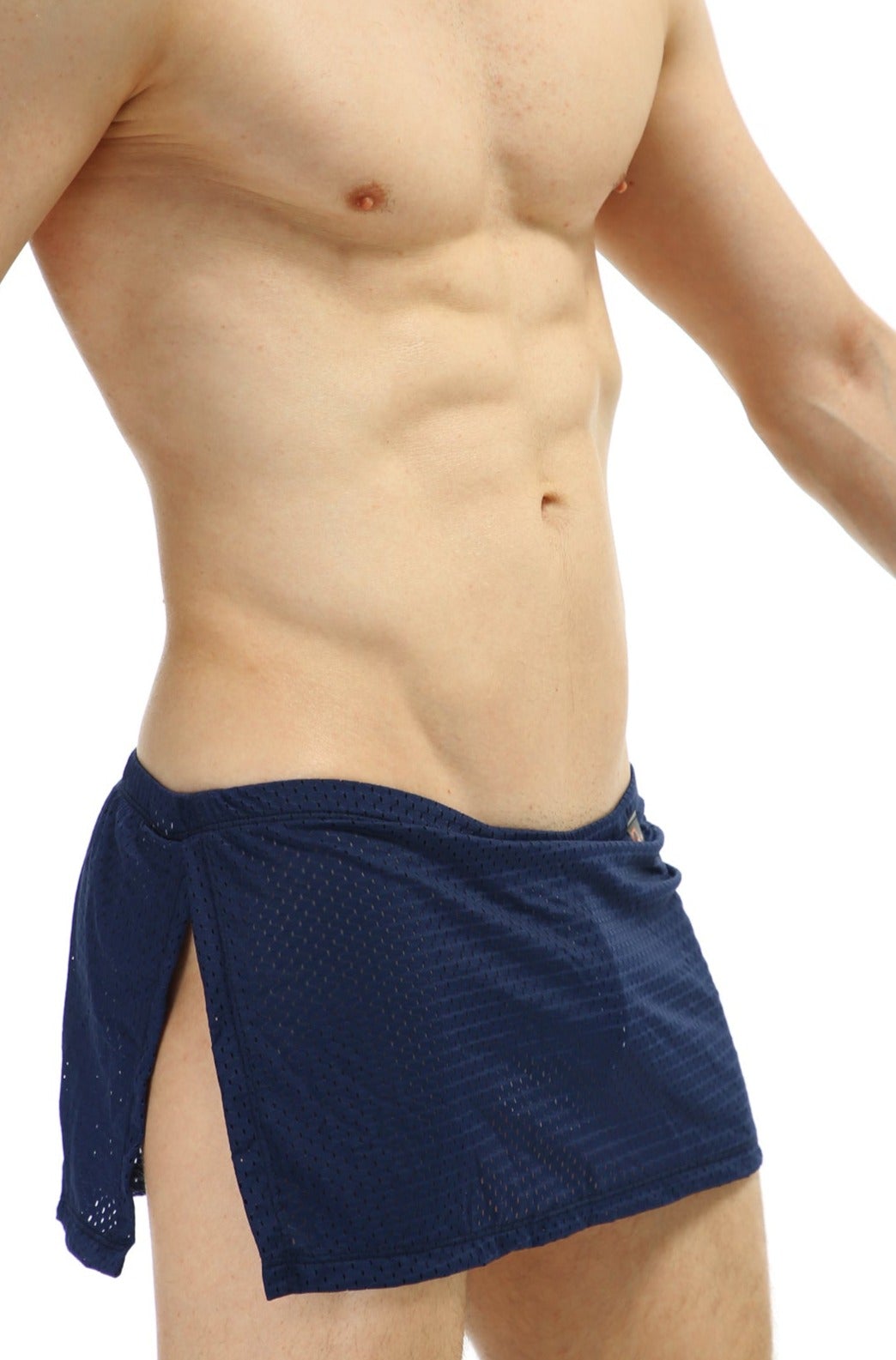 Pagne Bee Navy avec Jockstrap - PetitQ Underwear - Lingerie masculine sexy et sous-vêtements pour homme originaux