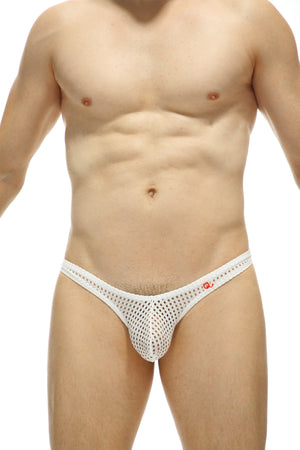 String Dome Durtol Blanc - PetitQ Underwear - Lingerie masculine sexy et sous-vêtements pour homme originaux