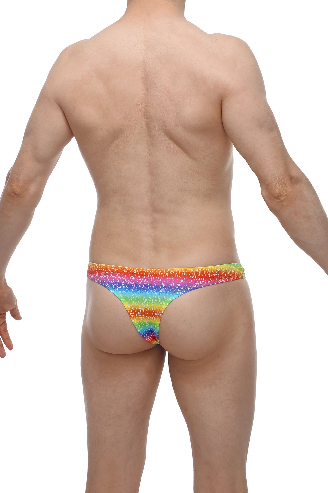 Bikini Capri Arc-en-ciel - PetitQ Underwear - Lingerie masculine sexy et sous-vêtements pour homme originaux
