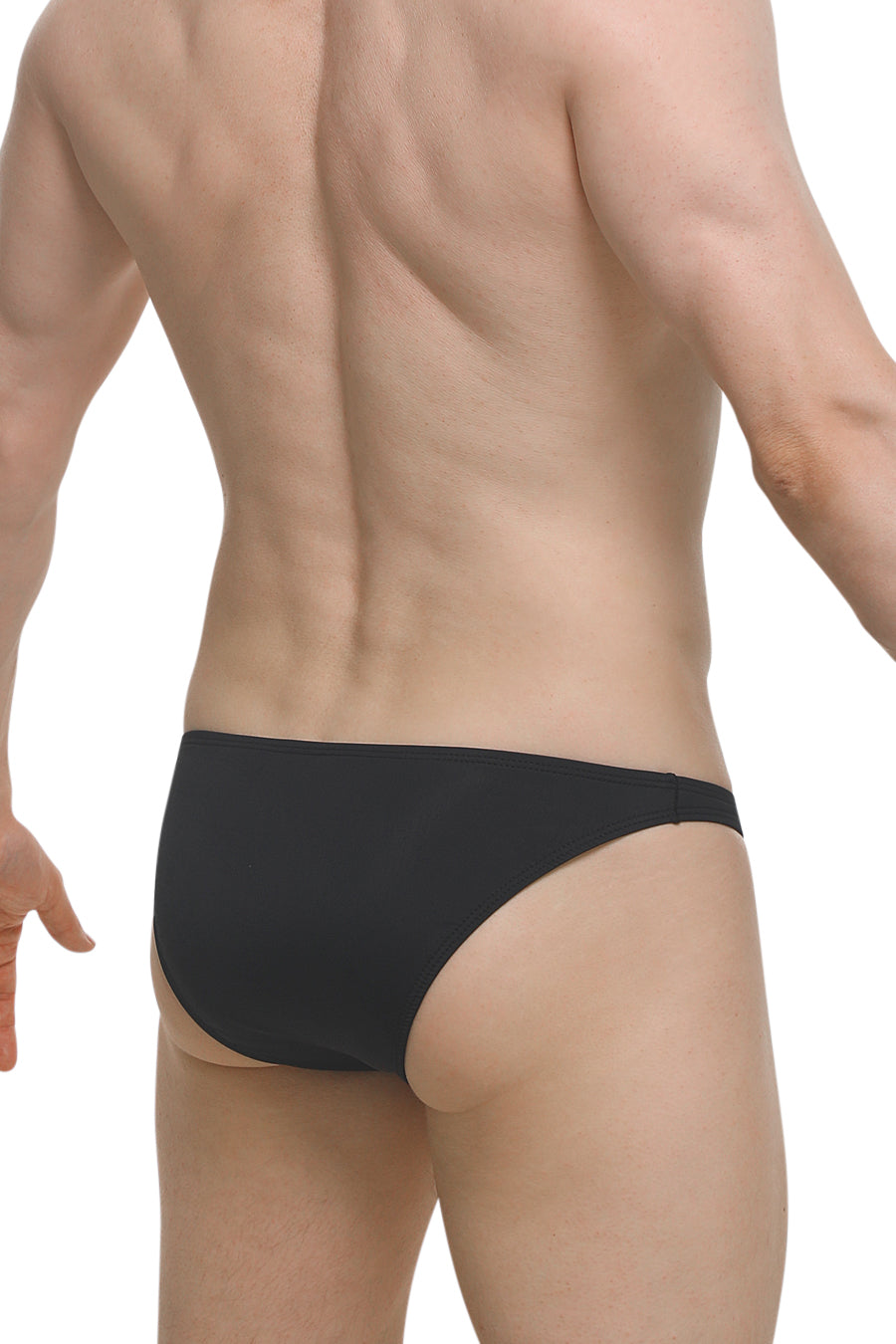 Bikini Genlis Noir - PetitQ Underwear - Lingerie masculine sexy et sous-vêtements pour homme originaux