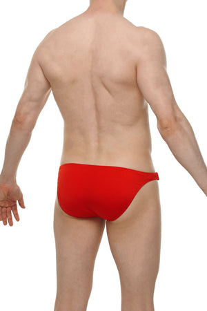 Bikini Clip Joe Rouge - PetitQ Underwear - Lingerie masculine sexy et sous-vêtements pour homme originaux