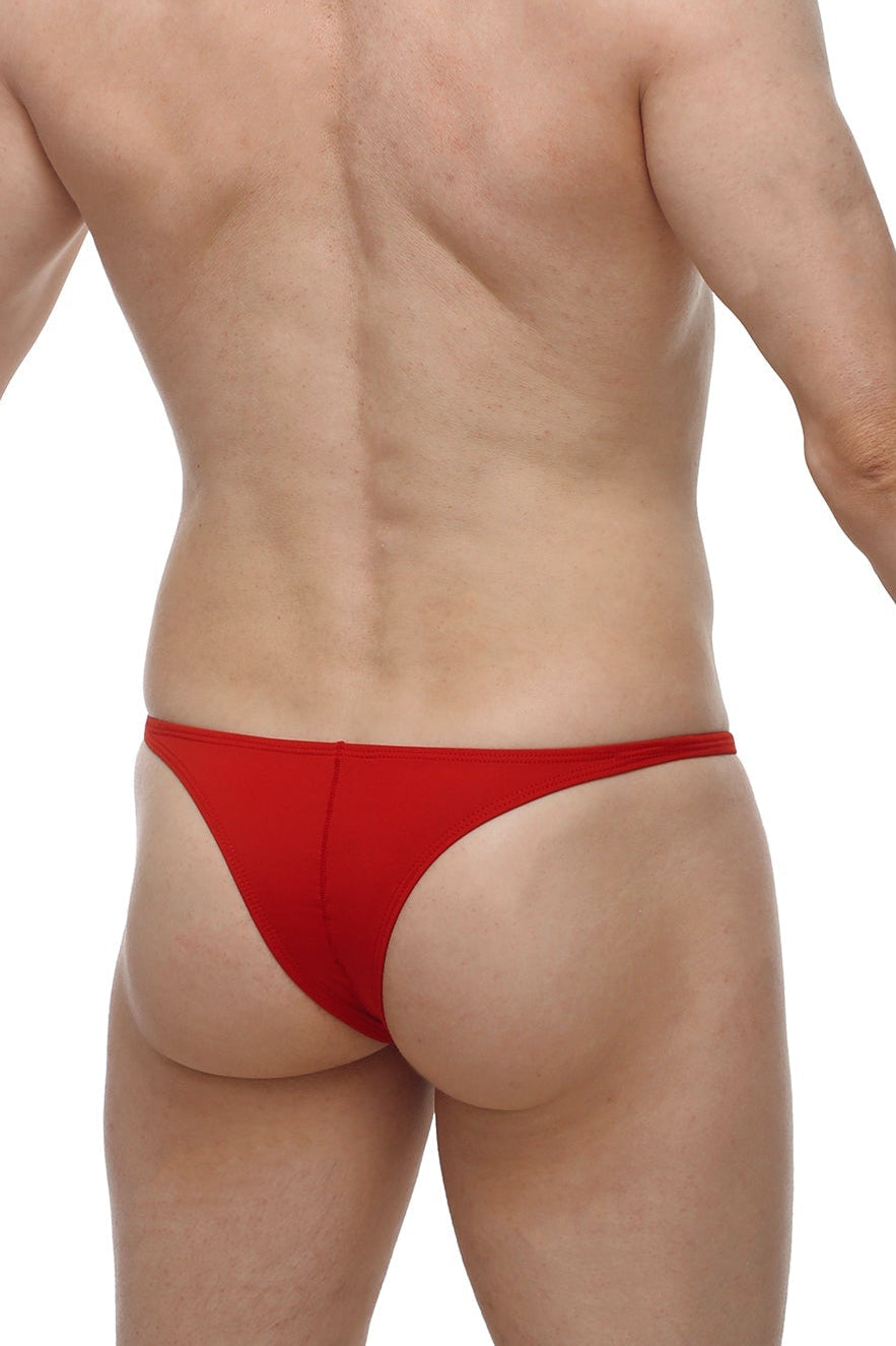 Bikini Plellis Rouge - PetitQ Underwear - Lingerie masculine sexy et sous-vêtements pour homme originaux