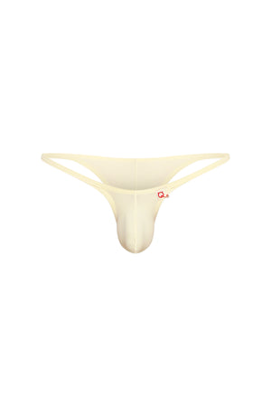 Bikini Plellis Custard - PetitQ Underwear - Lingerie masculine sexy et sous-vêtements pour homme originaux