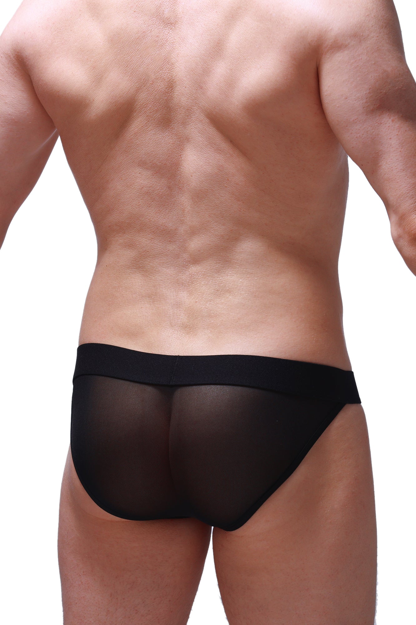 Black Net Ball-bra Tanga
