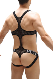 Oze Durtol Jockstring Bodysuit Schwarz