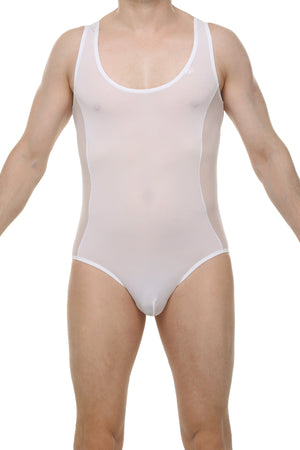 Body Herlys Blanc - PetitQ Underwear - Lingerie masculine sexy et sous-vêtements pour homme originaux