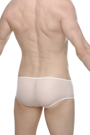 Boxer Chill Macra Blanc - PetitQ Underwear - Lingerie masculine sexy et sous-vêtements pour homme originaux