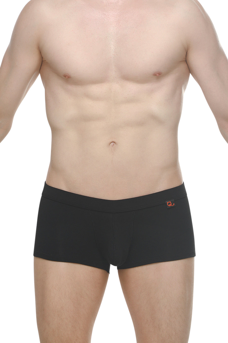 Boxer Colline Bambou Noir - PetitQ Underwear - Lingerie masculine sexy et sous-vêtements pour homme originaux