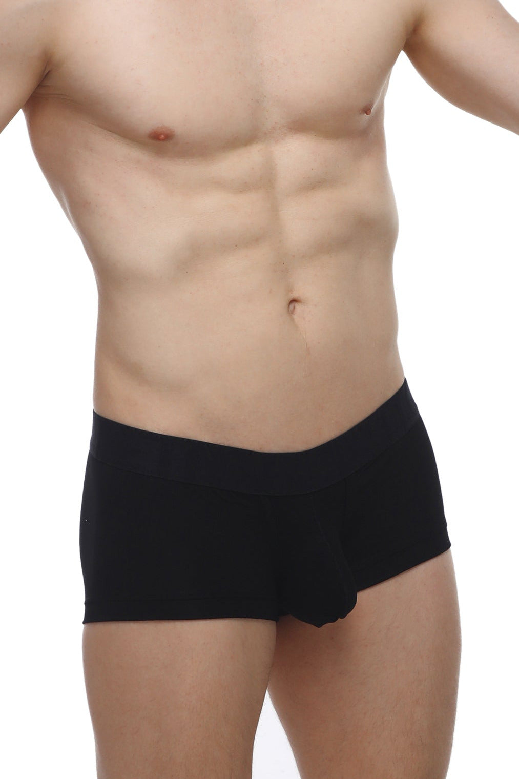 Boxer Mouffy Modal Noir - PetitQ Underwear - Lingerie masculine sexy et sous-vêtements pour homme originaux