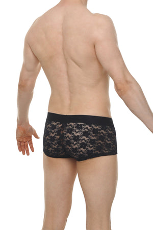 Boxer Algun Dentelle Noir - PetitQ Underwear - Lingerie masculine sexy et sous-vêtements pour homme originaux