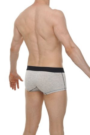 Boxer Dome Modal Gris - PetitQ Underwear - Lingerie masculine sexy et sous-vêtements pour homme originaux