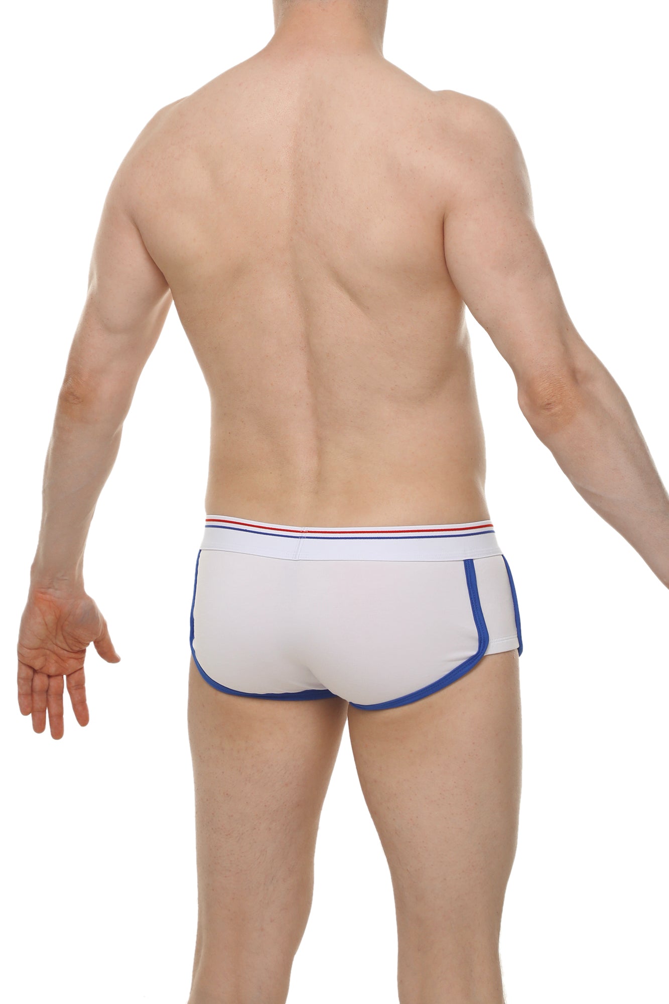 Boxer Retro Modal Blanc - PetitQ Underwear - Lingerie masculine sexy et sous-vêtements pour homme originaux