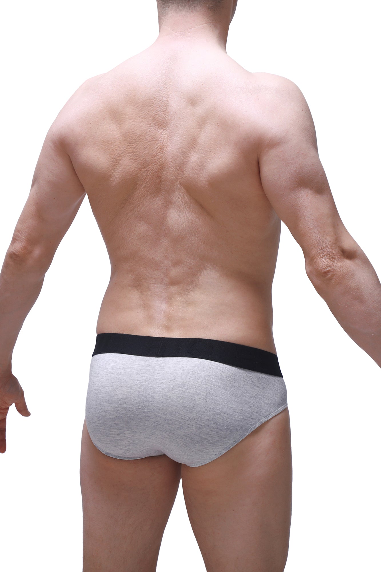 Grey Modal Dome Briefs
