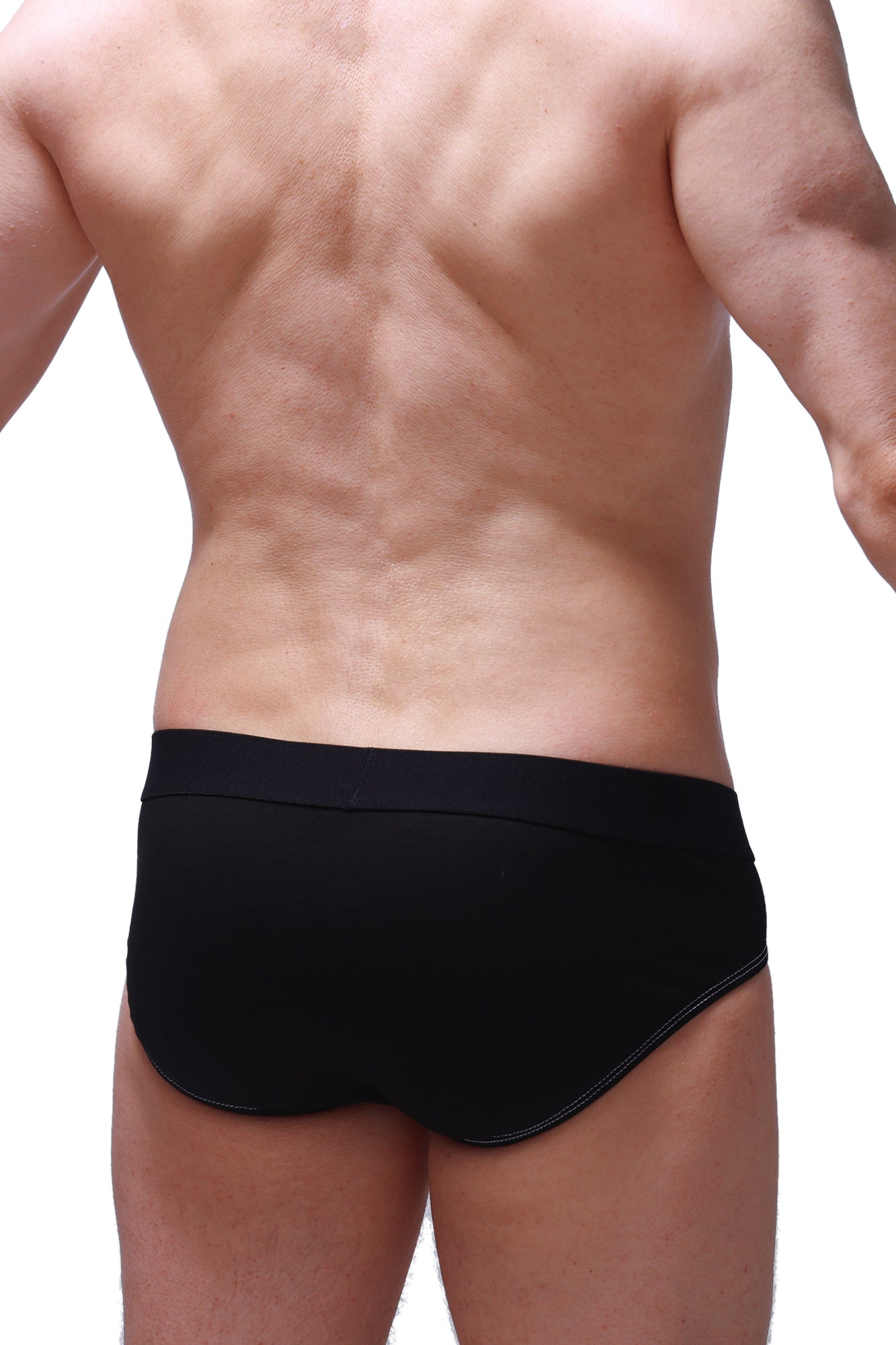 Black Modal Dome Briefs