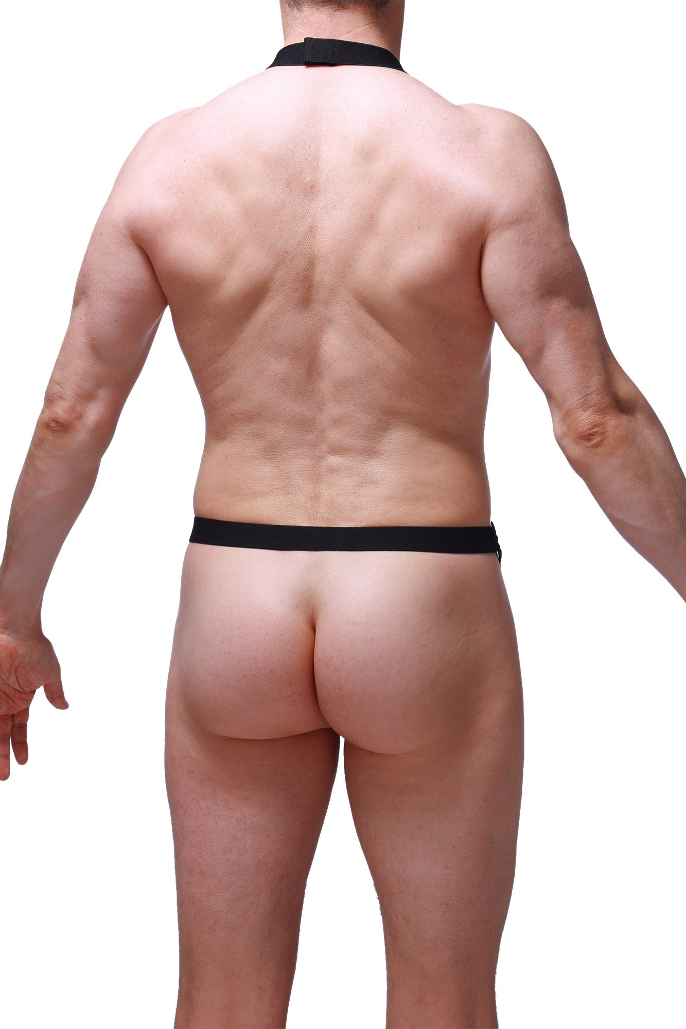 Harnais Augnax Noir - PetitQ Underwear - Lingerie masculine sexy et sous-vêtements pour homme originaux