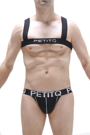 Harnais Ancille Noir - PetitQ Underwear - Lingerie masculine sexy et sous-vêtements pour homme originaux