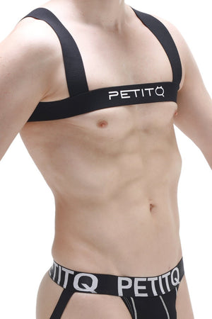 Harnais Ancille Noir - PetitQ Underwear - Lingerie masculine sexy et sous-vêtements pour homme originaux