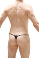 Tanga de encaje negro Puget