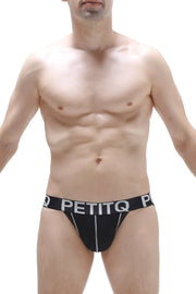 Jockstrap avec coque Noir