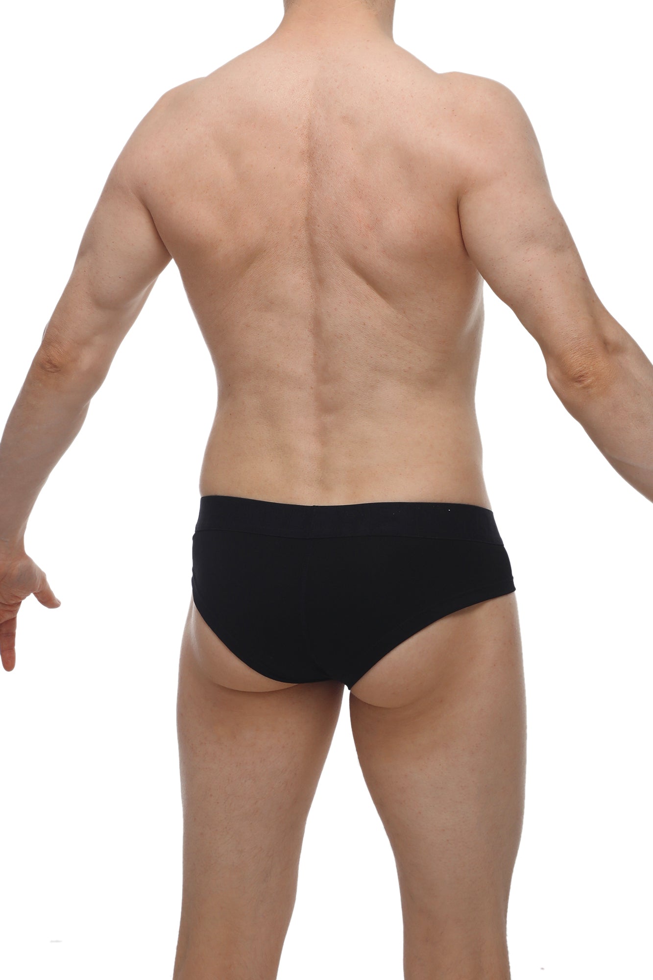 Mini Boxer Cheeky Modal Noir - PetitQ Underwear - Lingerie masculine sexy et sous-vêtements pour homme originaux