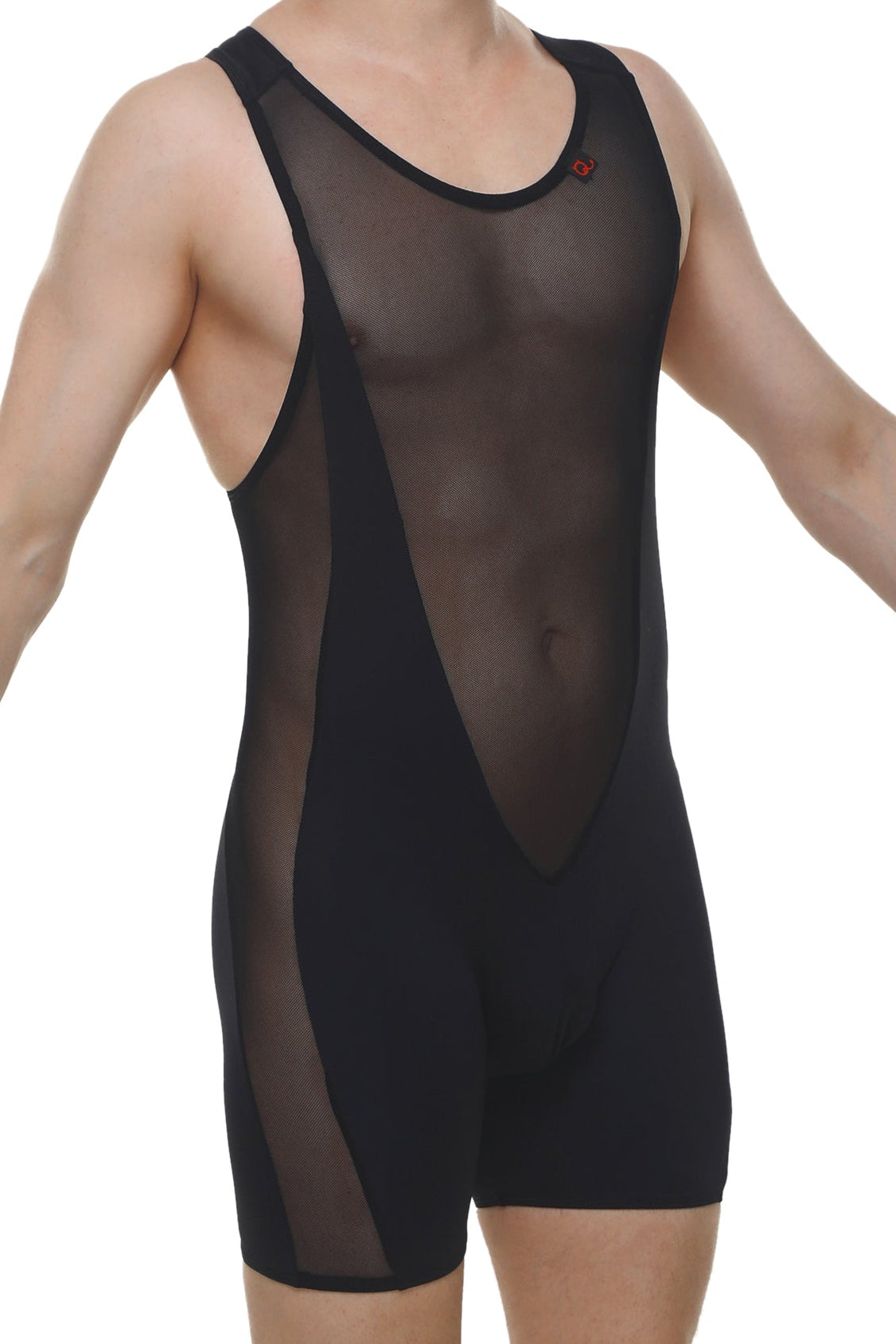 Singlet Bassun Noir - PetitQ Underwear - Lingerie masculine sexy et sous-vêtements pour homme originaux