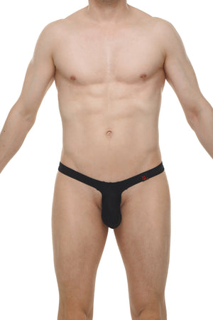 String Argis Joe Noir - PetitQ Underwear - Lingerie masculine sexy et sous-vêtements pour homme originaux