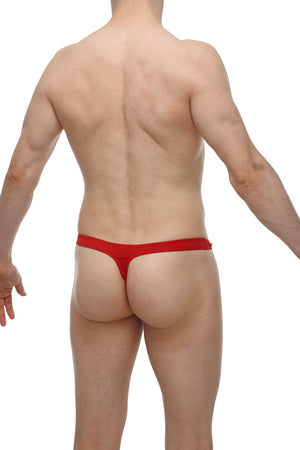 String Argis Rouge - PetitQ Underwear - Lingerie masculine sexy et sous-vêtements pour homme originaux