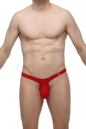 String Argis Rouge - PetitQ Underwear - Lingerie masculine sexy et sous-vêtements pour homme originaux