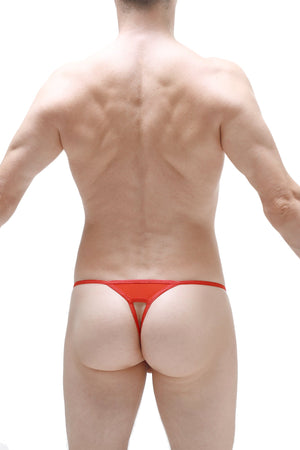 String Baufal Rouge - PetitQ Underwear - Lingerie masculine sexy et sous-vêtements pour homme originaux
