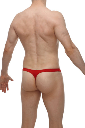 String Dome Rouge - PetitQ Underwear - Lingerie masculine sexy et sous-vêtements pour homme originaux
