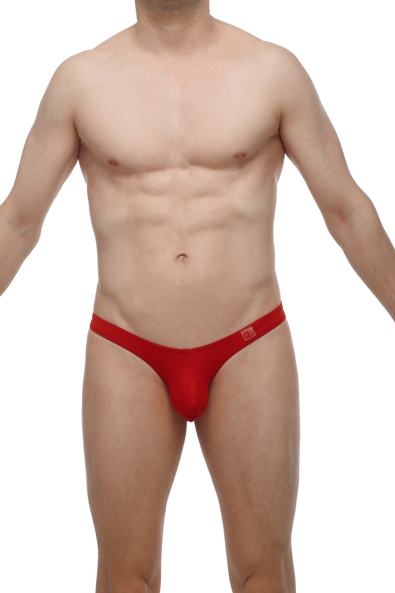 String Dome Rouge - PetitQ Underwear - Lingerie masculine sexy et sous-vêtements pour homme originaux