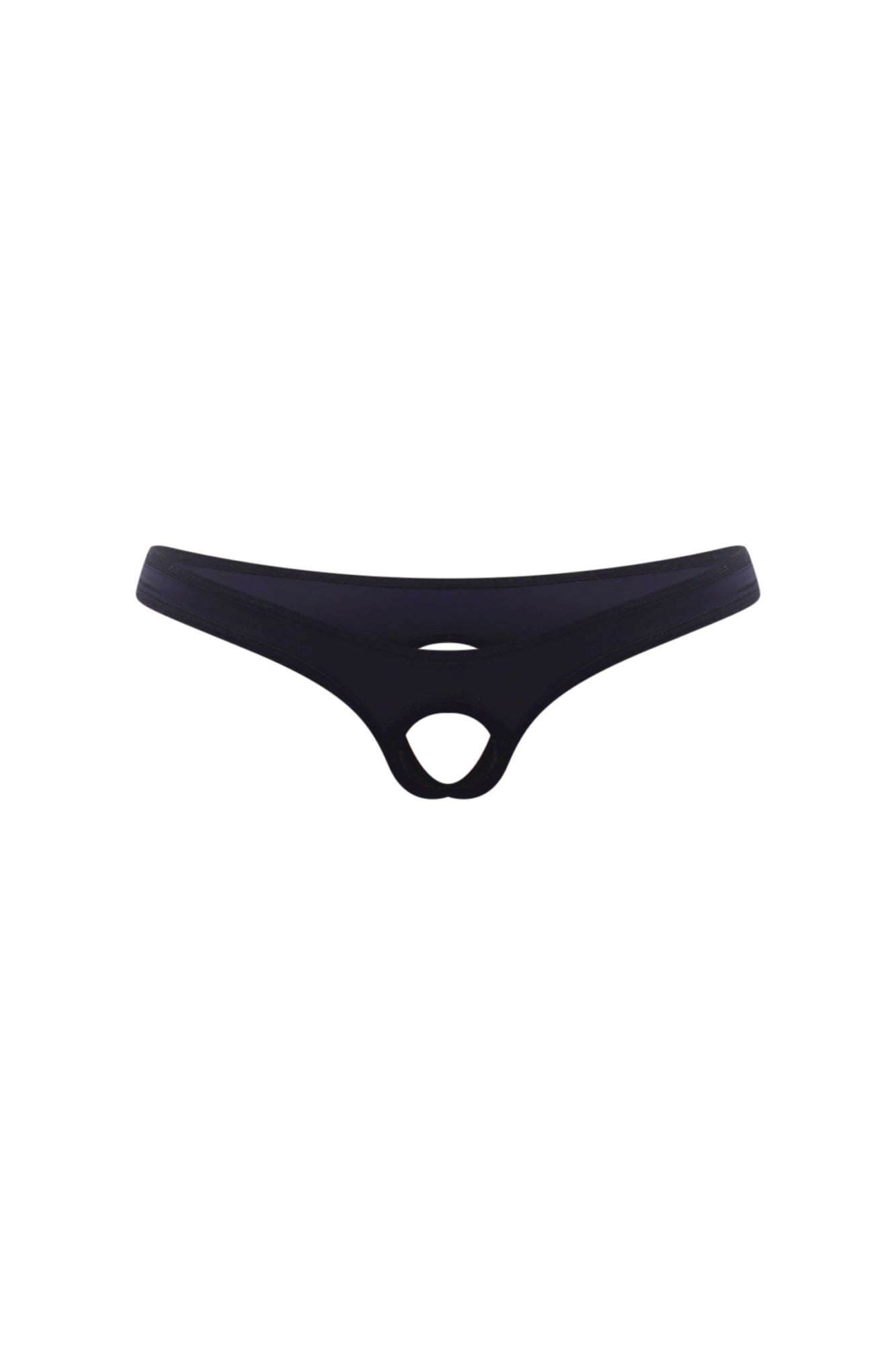 String Ouvert Cuens Noir - PetitQ Underwear - Lingerie masculine sexy et sous-vêtements pour homme originaux