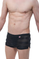 Short Mesh Stripe Jock Noir - PetitQ Underwear