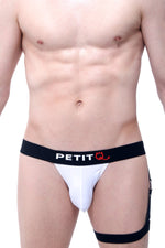 Tanga PetitQ Adventure Blanc - PetitQ Underwear