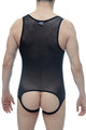 Body jockstrap ouvert Net Noir - PetitQ Underwear