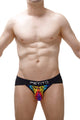 Lagny Leopard-Regenbogen-Bikini