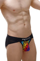 Lagny Leopard-Regenbogen-Bikini