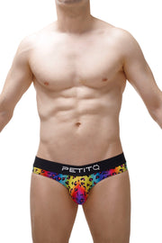 Bikini Capri Protruder Leopardo Arcoiris